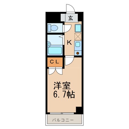 アビタシオン瑞穂の物件間取画像